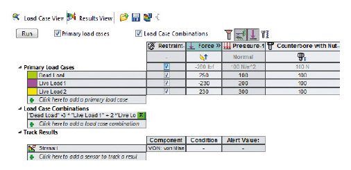 lastfallskombinationer