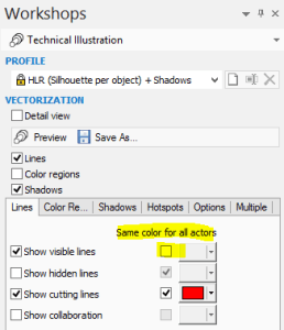 Composer Technical Workshop Settings