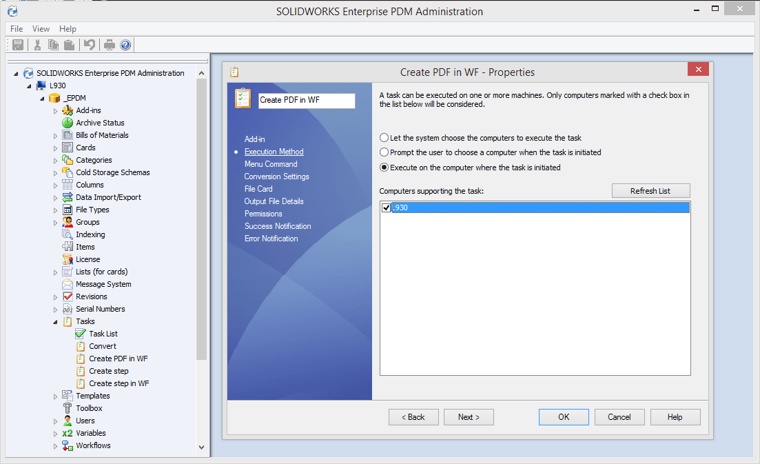 4. Bocka i den nya datorn och klicka sedan OK