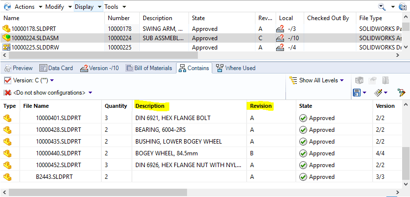 Högerklicka längst ner i det vita området och välj Columns - More... Bocka sedan i de attribut du vill lägga till på fliken. Dra sedan den nya kolumnen till den position du vill ha den och gör den lagom bred.