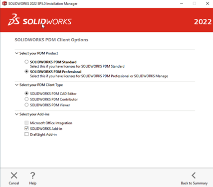 välj din PDM produkt 