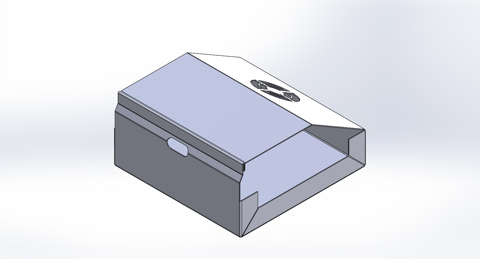 SOLIDWORKS SHEET METAL plåt för utbredning