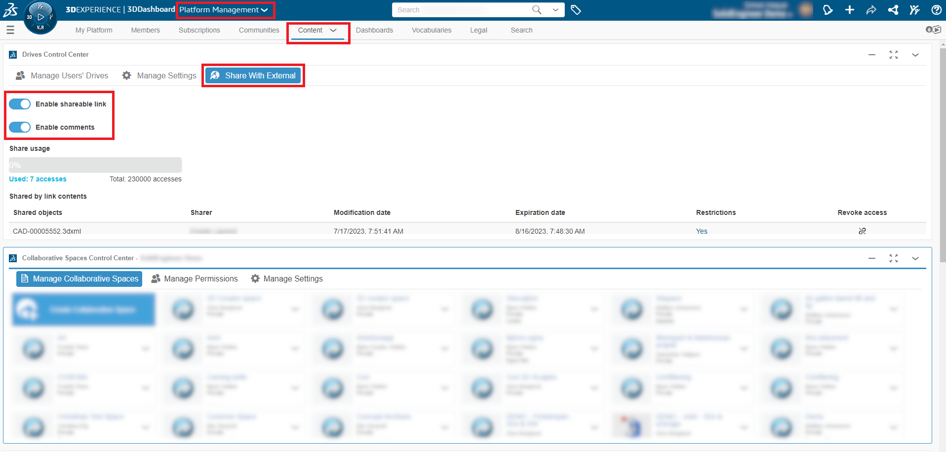 Share with external in SOLIDWORKS