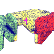 solidelement med mesh