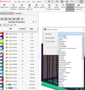 Assembly Visualization Features