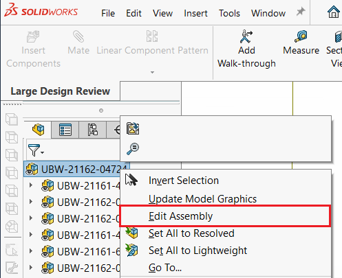 Edit assembly i Large Design Review
