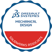 badge SOLIDWORKS certifiera dig i mechanical design